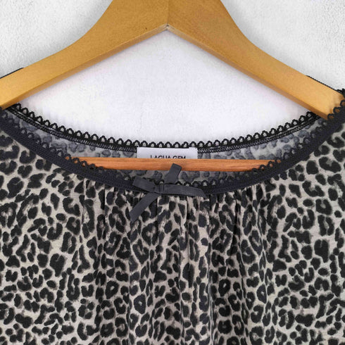 ラグアジェム LAGUA GEM LEOPARD LACE トップス レディース FREE