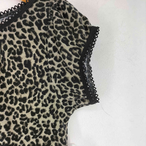 ラグアジェム LAGUA GEM LEOPARD LACE トップス レディース FREE