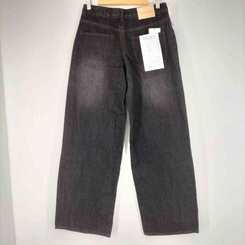 DECET453520 ローライズ ワイドジーンズ レディース JPN:M