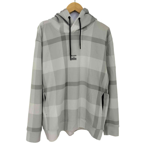 ブラックレーベルクレストブリッジ BLACK LABEL CRESTBRIDGE トーナルクレストブリッジチェック フロントロゴ プルオーバーパーカー メンズ JPN:L