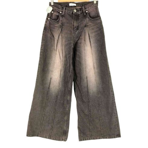 ラグアジェム LAGUA GEM TUCK BAGGY タックバギーデニムパンツ レディース UK:25