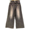 ラグアジェム LAGUA GEM TUCK BAGGY タックバギーデニムパンツ レディース UK:25