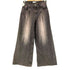 ラグアジェム LAGUA GEM TUCK BAGGY タックバギーデニムパンツ レディース UK:25