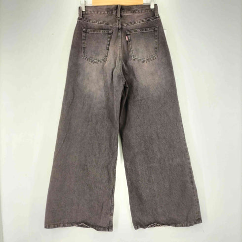 ラグアジェム LAGUA GEM TUCK BAGGY タックバギーデニムパンツ レディース UK:25