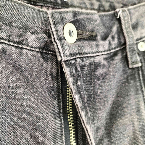 ラグアジェム LAGUA GEM TUCK BAGGY タックバギーデニムパンツ レディース UK:25
