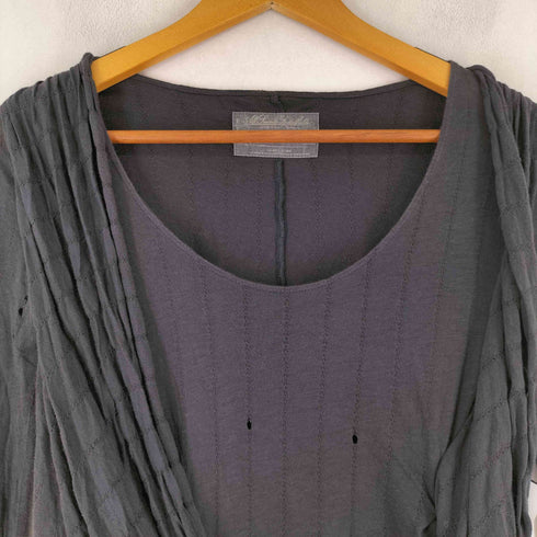 オールセインツ ALLSAINTS SPIT ALFIELDS ドレープ ドッキング ロングスリーブ ワンピース レディース 6