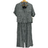 ザラ ZARA リネンサファリシャツ セットアップ レディース import:S