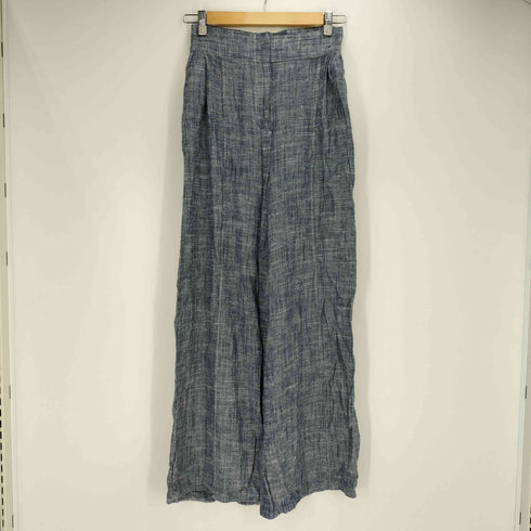 ザラ ZARA リネンサファリシャツ セットアップ レディース import:S