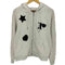 RONRON FIGURE SHAPE APPLIQUE HOODED ZIP UP メンズ FREE
