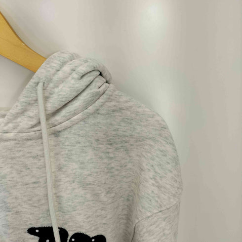 RONRON FIGURE SHAPE APPLIQUE HOODED ZIP UP メンズ FREE
