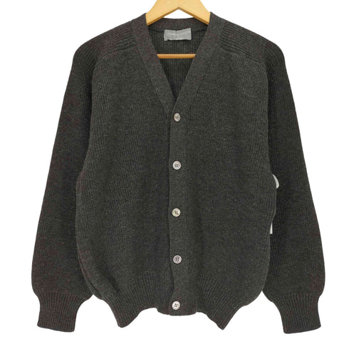 コムデギャルソンオム COMME des GARCONS HOMME 80S 88AW 川久保オム シェルボタン メランジ ウール カーディガン メンズ