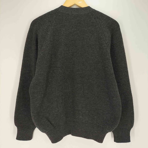 コムデギャルソンオム COMME des GARCONS HOMME 80S 88AW 川久保オム シェルボタン メランジ ウール カーディガン メンズ