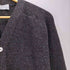 コムデギャルソンオム COMME des GARCONS HOMME 80S 88AW 川久保オム シェルボタン メランジ ウール カーディガン メンズ