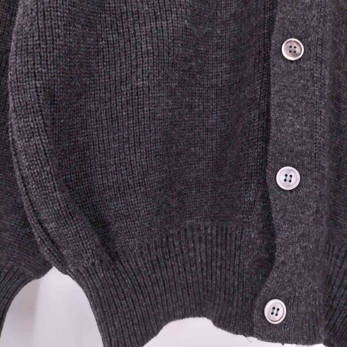 コムデギャルソンオム COMME des GARCONS HOMME 80S 88AW 川久保オム シェルボタン メランジ ウール カーディガン メンズ