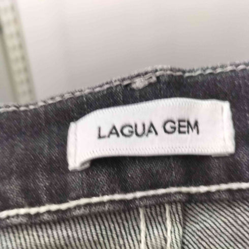 ラグアジェム LAGUA GEM NARROW FLARE デニム レディース UK:25
