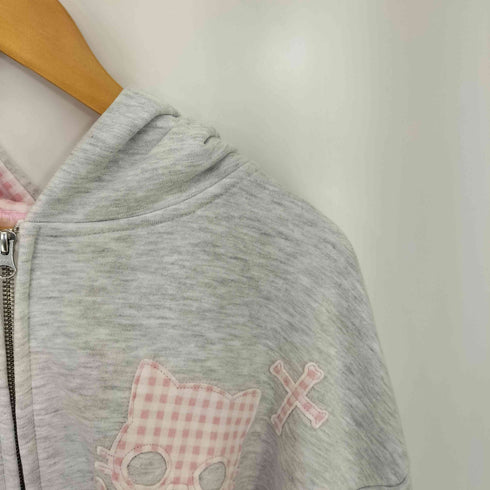 SHAKIRI KIRI SKULL PATCH HOODIE レディース FREE