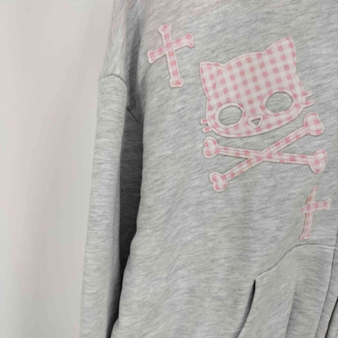 SHAKIRI KIRI SKULL PATCH HOODIE レディース FREE