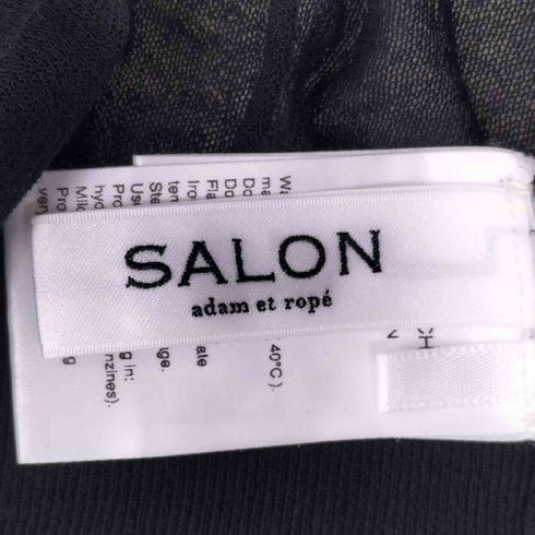 サロンアダムエロペ SALON adam et rope コットンシアースキッパーベスト/ノースリーブプルオーバー レディース FREE