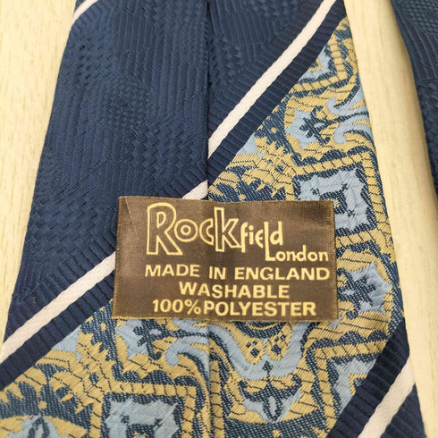RockField 英国製 総柄ネクタイ メンズ