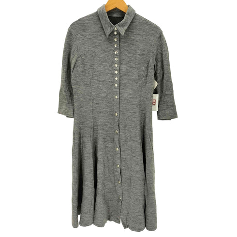スポーツマックス SPORTMAX スナップボタン スウェット シャツワンピース レディース M