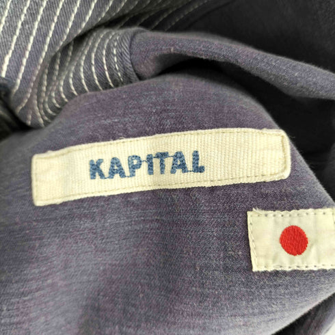 キャピタル KAPITAL kiro hirata ショールカラー デニム カバーオール メンズ JPN:2