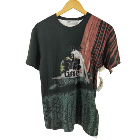 トーガビリリース TOGA VIRILIS HAVE A GOOD TIME プリント クルーネックTシャツ レディース 46