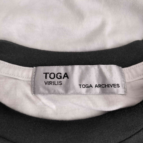 トーガビリリース TOGA VIRILIS HAVE A GOOD TIME プリント クルーネックTシャツ レディース 46