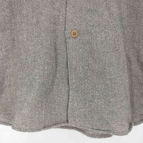ジュンメン JUN MEN 80S レーヨン混 ネップ 両フラップ ポケット L/S レギュラーカラー シャツ メンズ