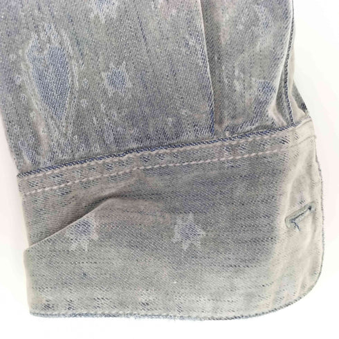 ディーゼル DIESEL D-RONNY Velvet Denim Shirts ベルベット ベロア デニム シャツ メンズ import:S