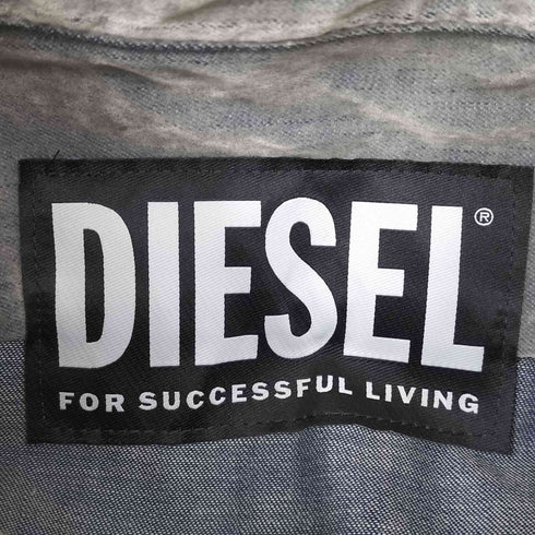ディーゼル DIESEL D-RONNY Velvet Denim Shirts ベルベット ベロア デニム シャツ メンズ import:S