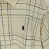ポロバイラルフローレン Polo by RALPH LAUREN USA製 格子柄半袖ポロシャツ メンズ import:XL