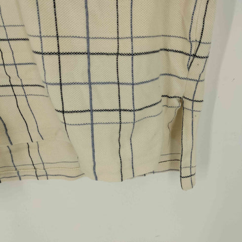 ポロバイラルフローレン Polo by RALPH LAUREN USA製 格子柄半袖ポロシャツ メンズ import:XL