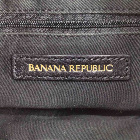 バナナリパブリック BANANA REPUBLIC 巾着 レザー ショルダーバッグ レディース
