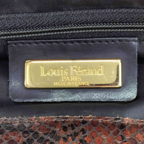 Louis Feraud パイソン トートバッグ レディース