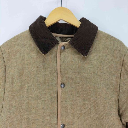 マッキントッシュスコットランド MACKINTOSH SCOTLAND スコットランド製 ウール100 コーデュロイ襟 キルティングジャケット メンズ UK:40