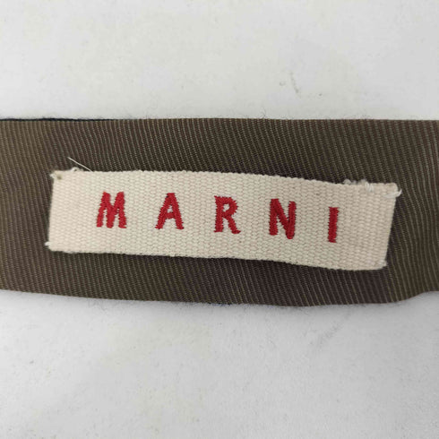 マルニ MARNI リボン ツートンカラー ベルト レディース