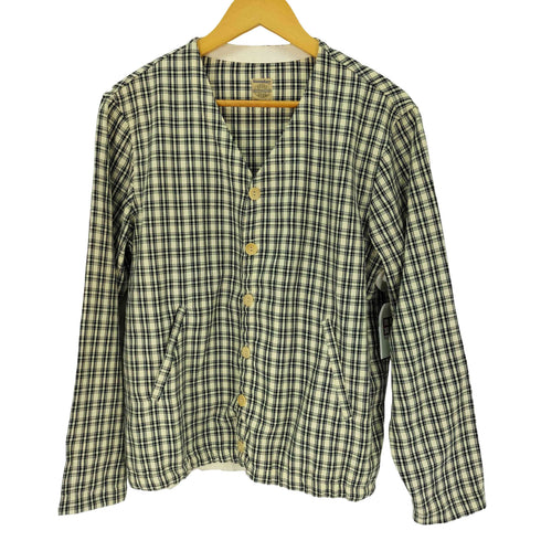 SUNDAY WORKS USA / USA製 チェック柄 カーディガン メンズ JPN:M