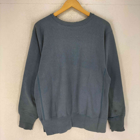 チャンピオン Champion 90s- MADE IN USA USA製 REVERSE WEAVE 襤褸 フェード クルーネック スウェット メンズ L