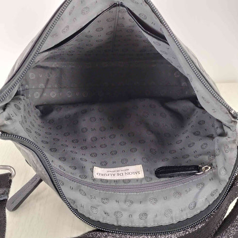 サロンドアルファード SALON DE ALFURD ホリゾンタル ポシェット スター 型押し レザー ショルダーバッグ レディース