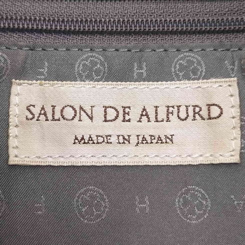 サロンドアルファード SALON DE ALFURD ホリゾンタル ポシェット スター 型押し レザー ショルダーバッグ レディース