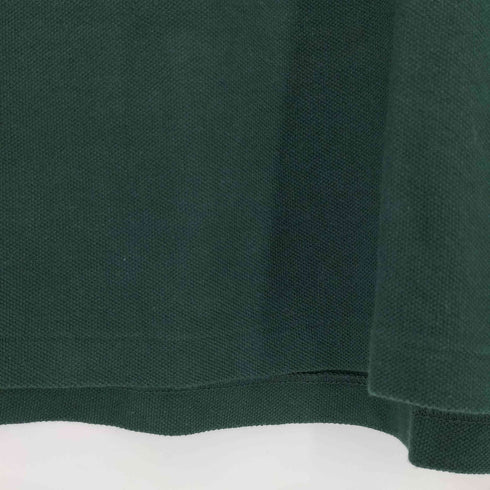 ポロラルフローレン POLO RALPH LAUREN 現行タグ CUSTOM SLIM FIT ロゴ 刺繍 鹿の子 S/S ポロシャツ メンズ import:M