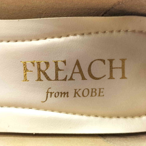 FREACH ゴールドバックル レザー パンプス レディース JPN:22.5 22.5