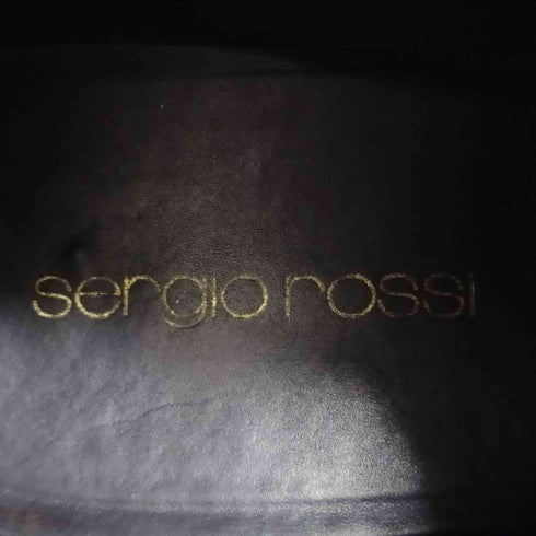 セルジオロッシ sergio rossi イタリア製 スエード チャッカ ブーツ メンズ UK:9
