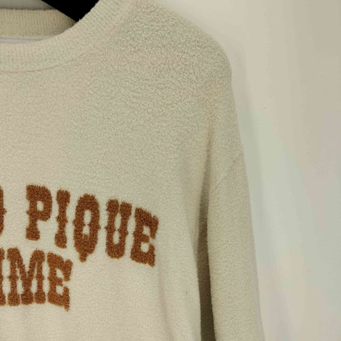 ジェラートピケオム Gelato Pique Homme スムーズィーロゴ パイル地 ルームウェア S/S プルオーバー メンズ import:M