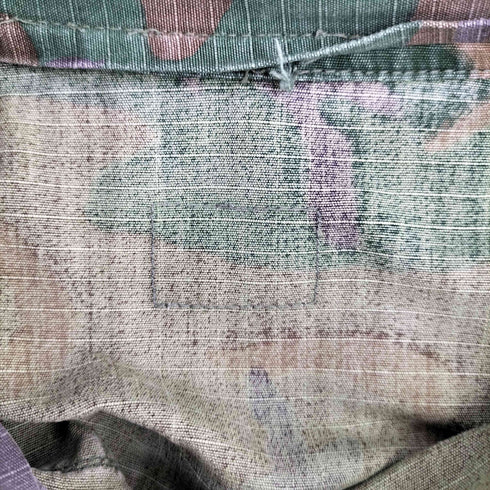 ユーエスアーミー U.S. ARMY 60s 69年会計 グリーンリーフカモ柄 4th Jungle Fatigue Jacket ジャングルファティーグジャケット メンズ