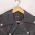 レイビームス Ray BEAMS lamb leather 山羊革 ラムレザー ダブル ライダース ジャケット レディース