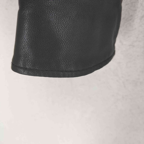 レイビームス Ray BEAMS lamb leather 山羊革 ラムレザー ダブル ライダース ジャケット レディース
