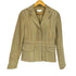 ANN TAYLOR LOFT アンテイラー real leather 本革 スエード 3B テーラードジャケット レディース 8