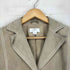 ANN TAYLOR LOFT アンテイラー real leather 本革 スエード 3B テーラードジャケット レディース 8