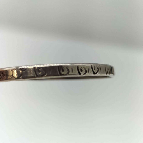 WENONA STERLING ターコイズ シルバー ブレスレット メンズ